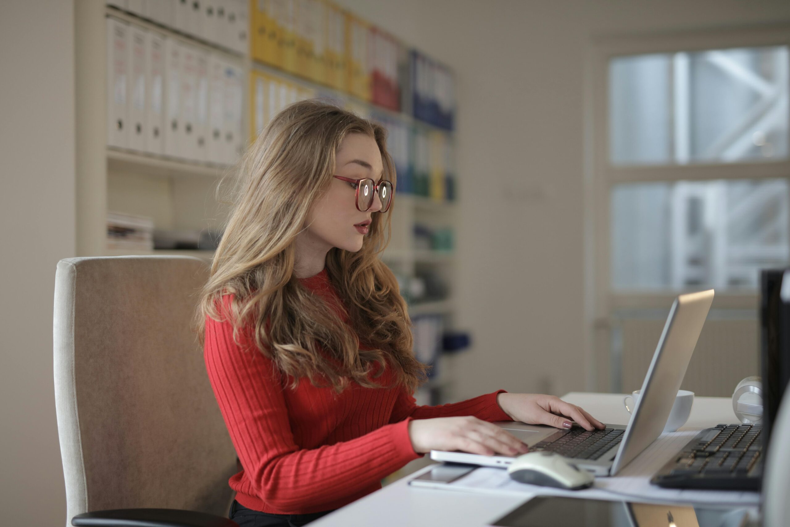 pexels-photo-3791130-3791130 Focused Woman working using Laptop